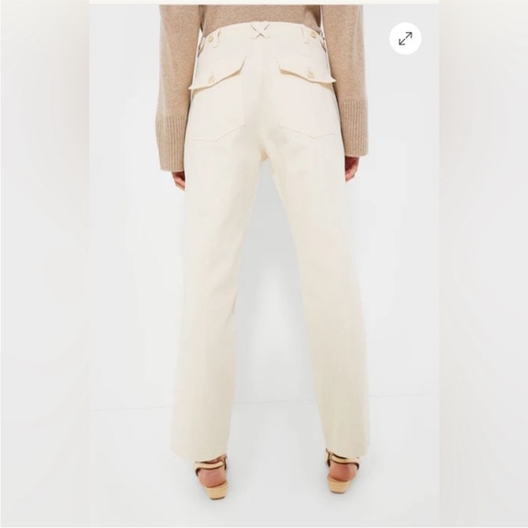 Tuckernuck ALEX MILL Herringbone Neil Pants in Ecru Size 34 - Picture 3 of 12